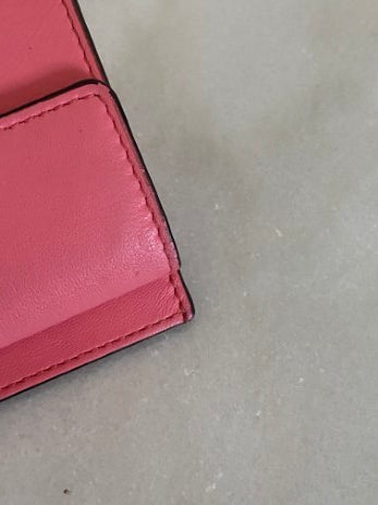 Fendi Pink Card Holder