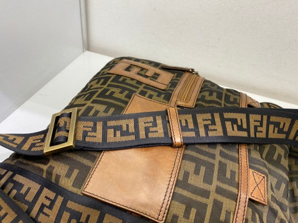 Fendi FF Brown Crossbody Bag