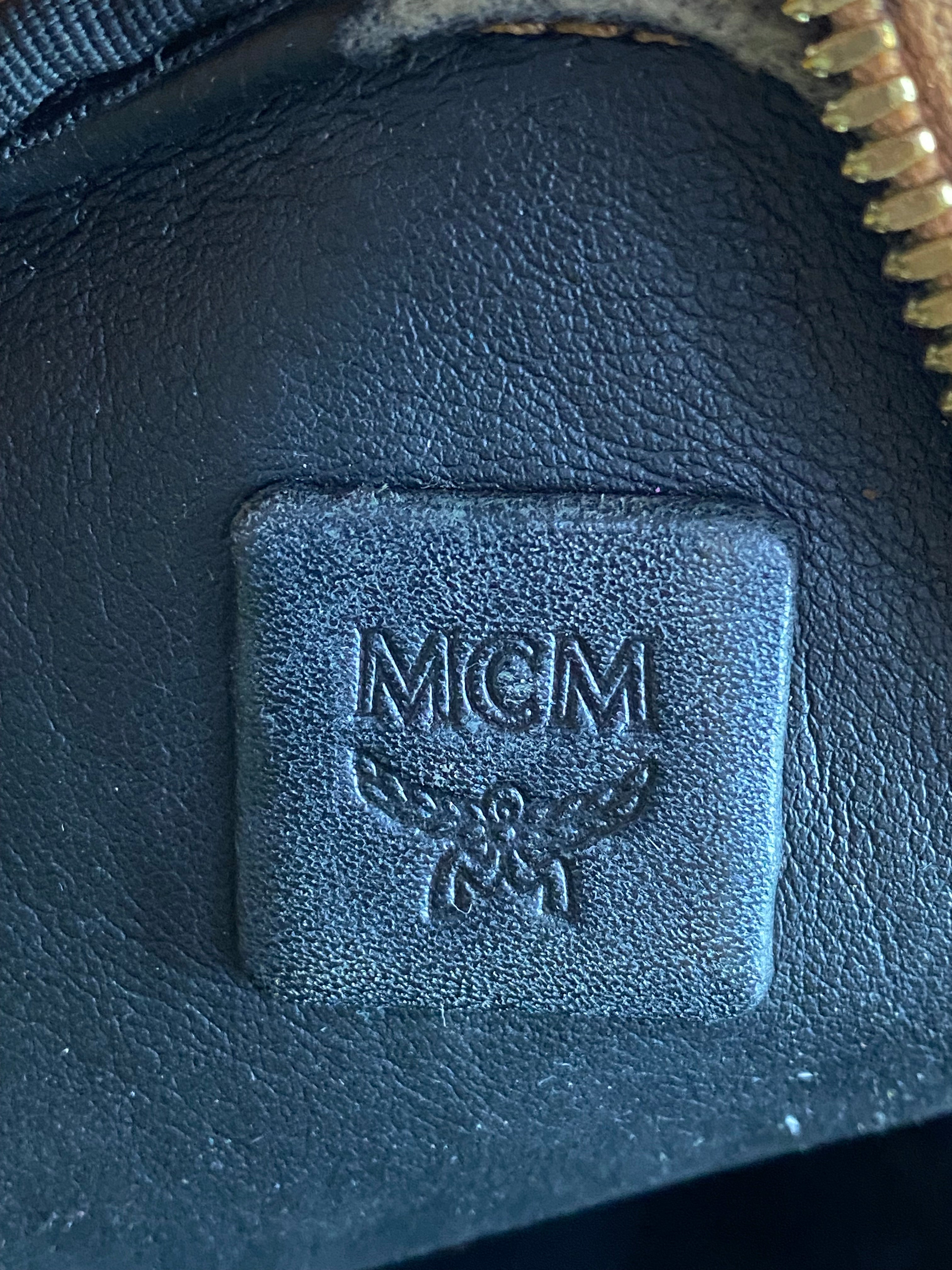 MCM Camel Stark Side Backpack Bag