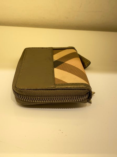 Burberry Oxide House Check Small Wallet