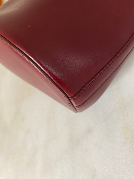 Stella Mccartney Burgundy Bucket Bag