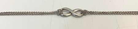 Tiffany & Co Silver Infinity Necklace