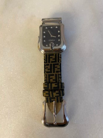 Fendi Stainless Steel B.Fendi 3800L 23mm Watch