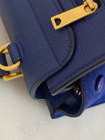 Celine Dark Blue Trapeze Bag