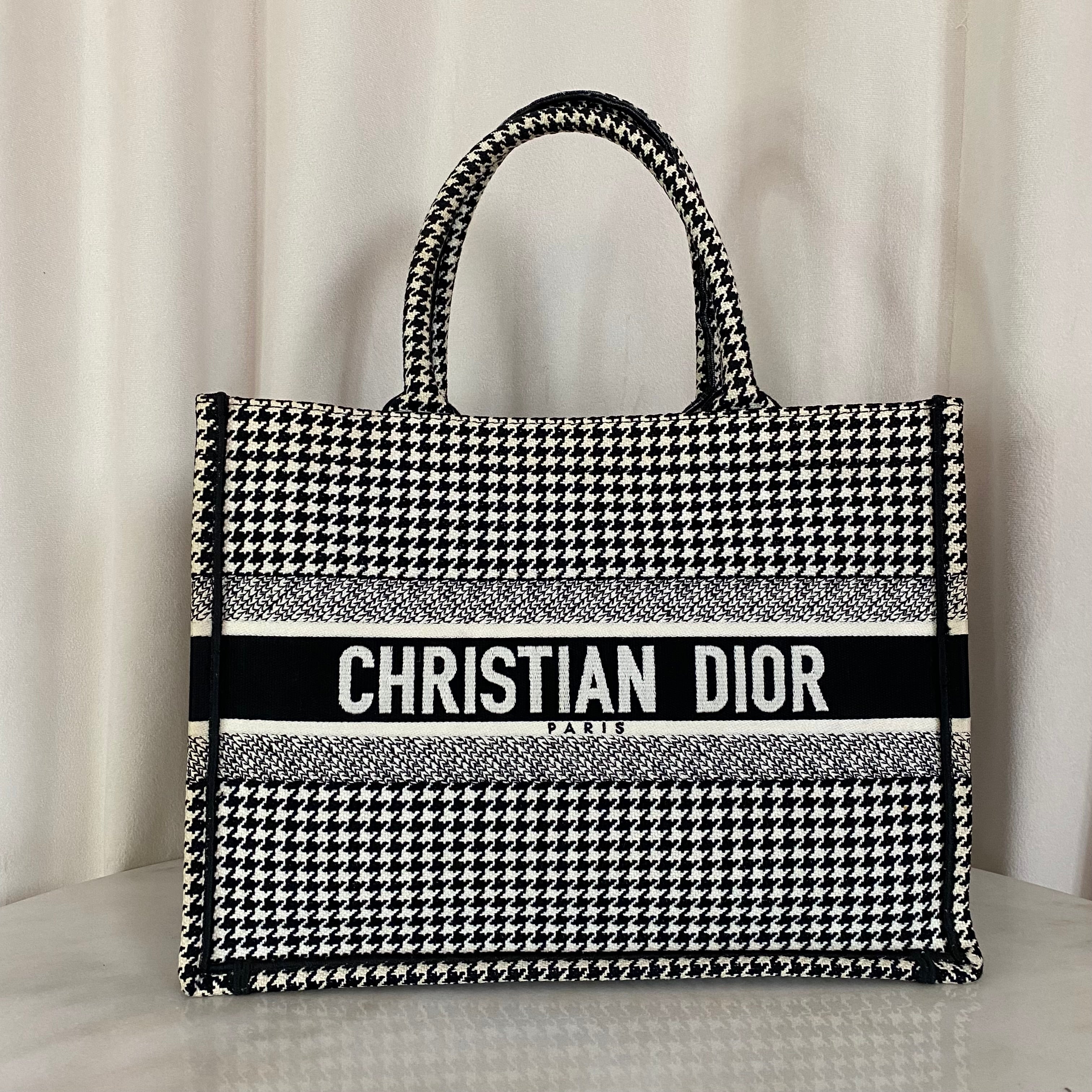 Christian Dior Bicolor Book Tote Bag