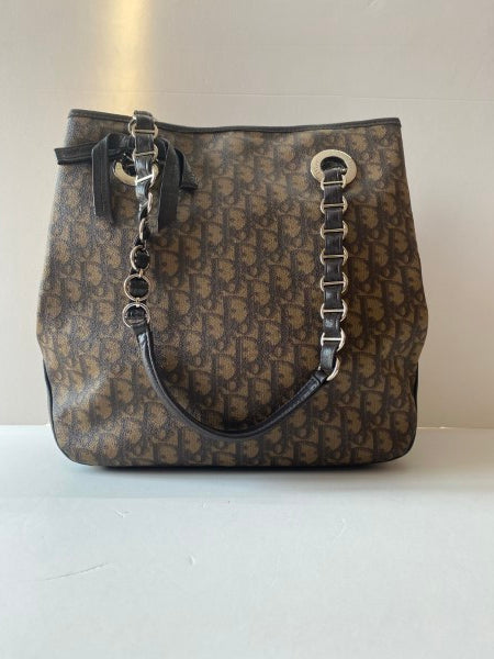 Christian Dior Brown Vintage Monogram Bag