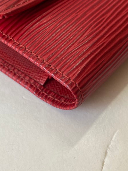 Louis Vuitton Red Long Wallet