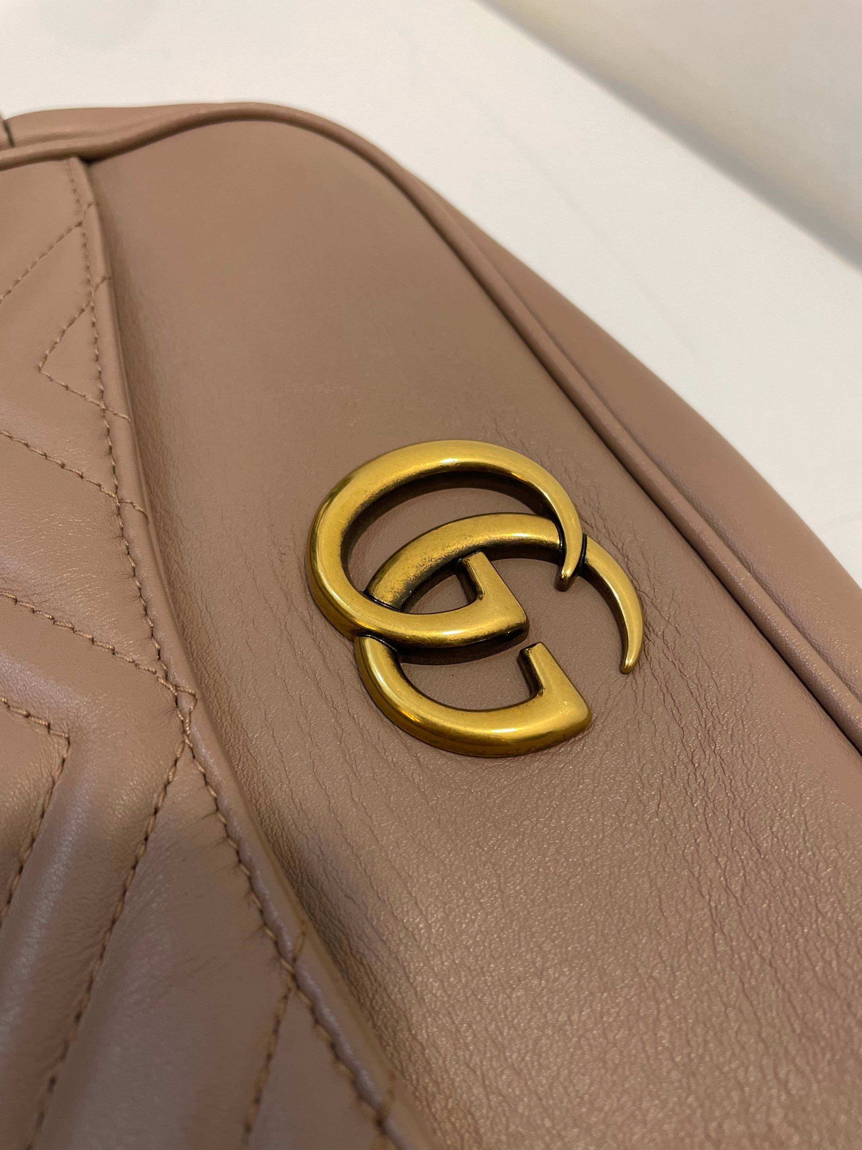 Gucci marmont beige deals