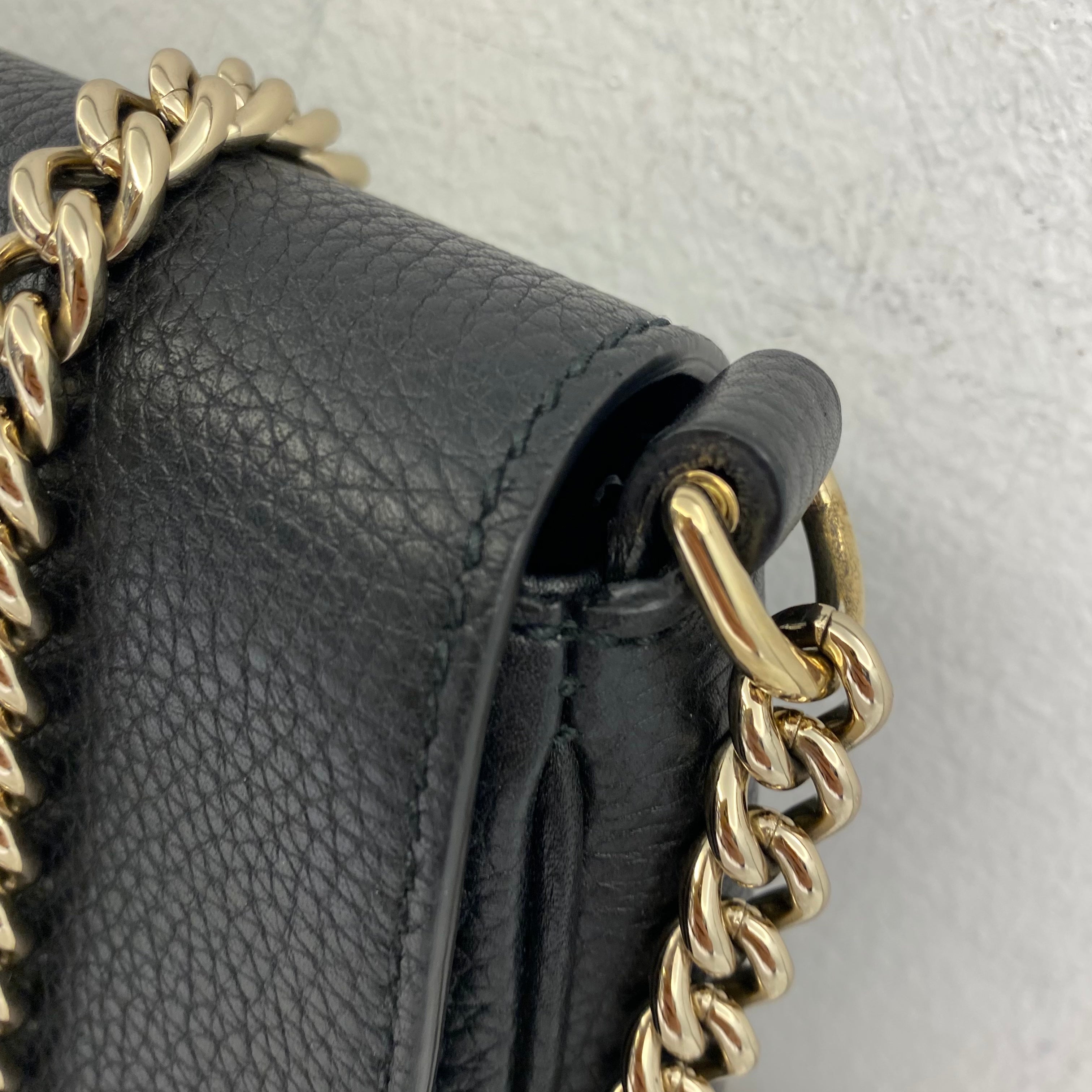 Gucci Black Soho Crossbody Bag