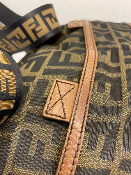 Fendi FF Brown Crossbody Bag