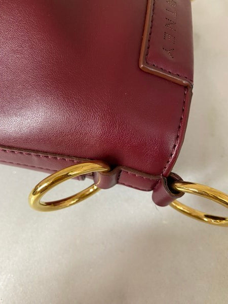 Stella Mccartney Burgundy Bucket Bag