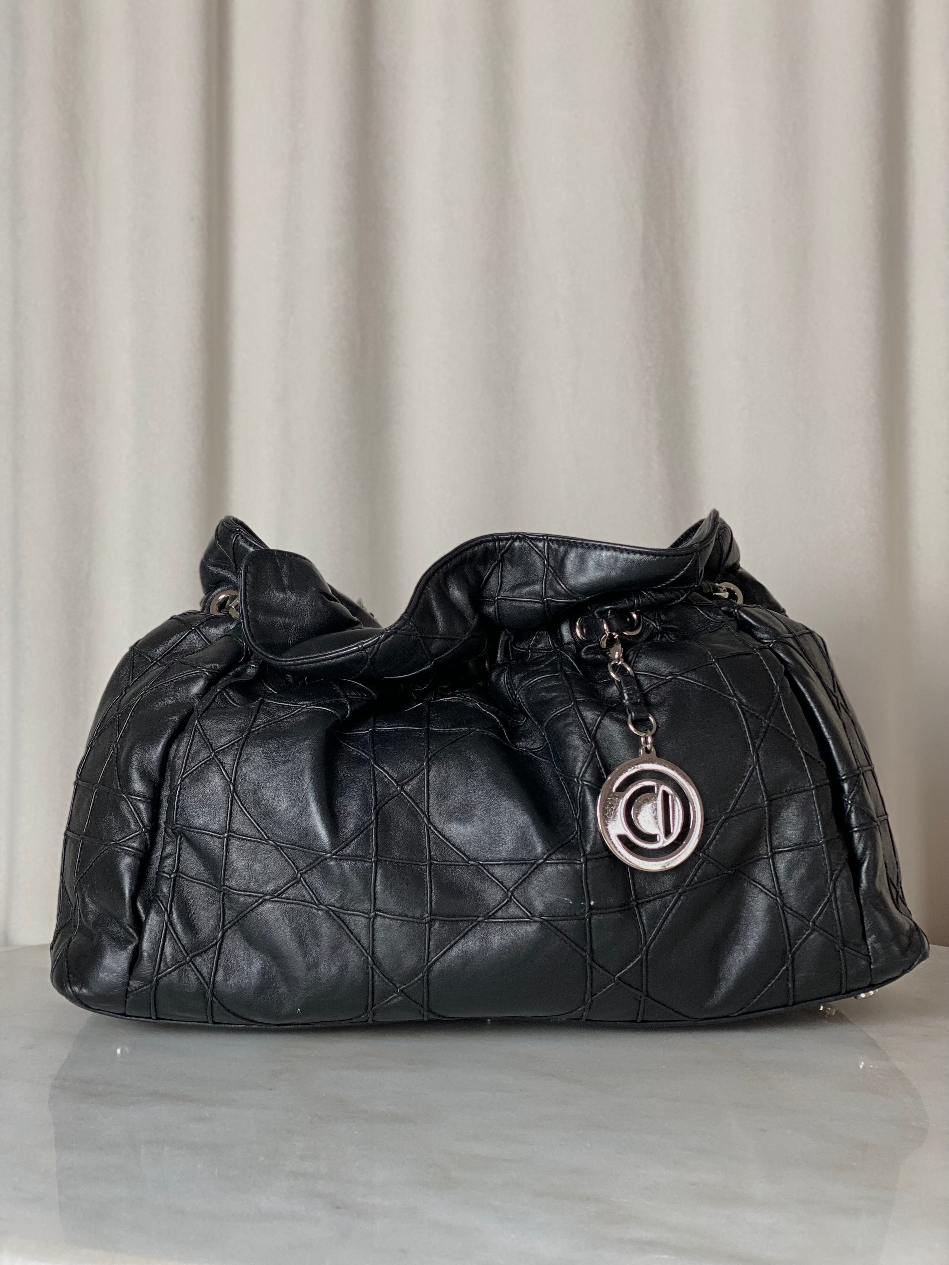 Christian Dior Black Le Trente Shoulder Bag