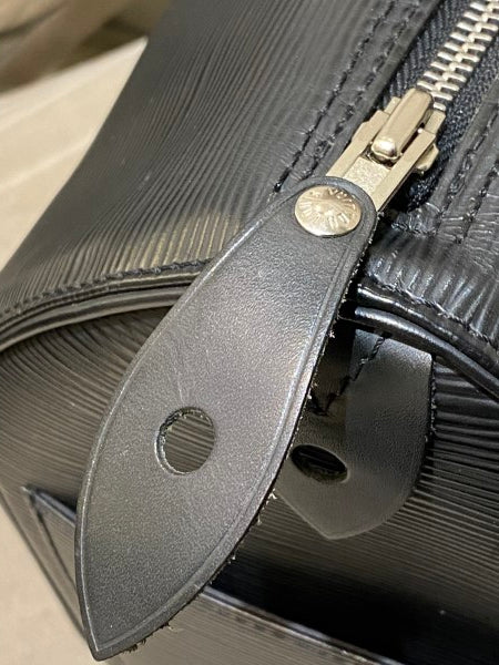 Louis Vuitton Noir Speedy 35 Bag