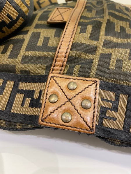 Fendi FF Brown Crossbody Bag