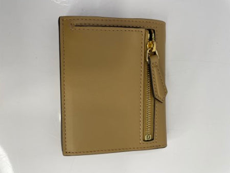 Fendi Beige Logo Small Wallet