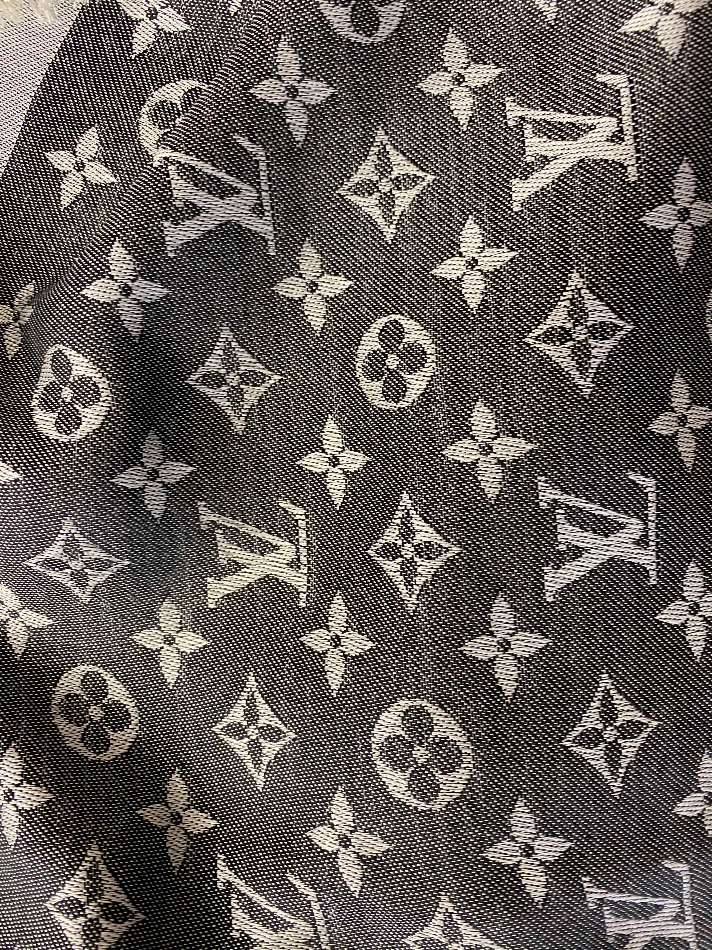 Louis Vuitton Denim Monogram Scarf