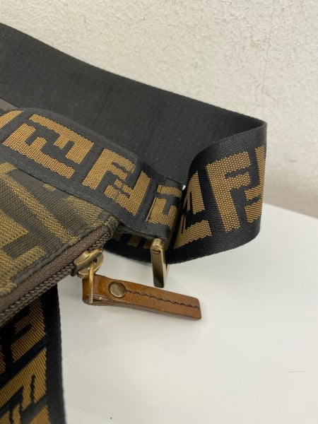 Fendi FF Brown Crossbody Bag