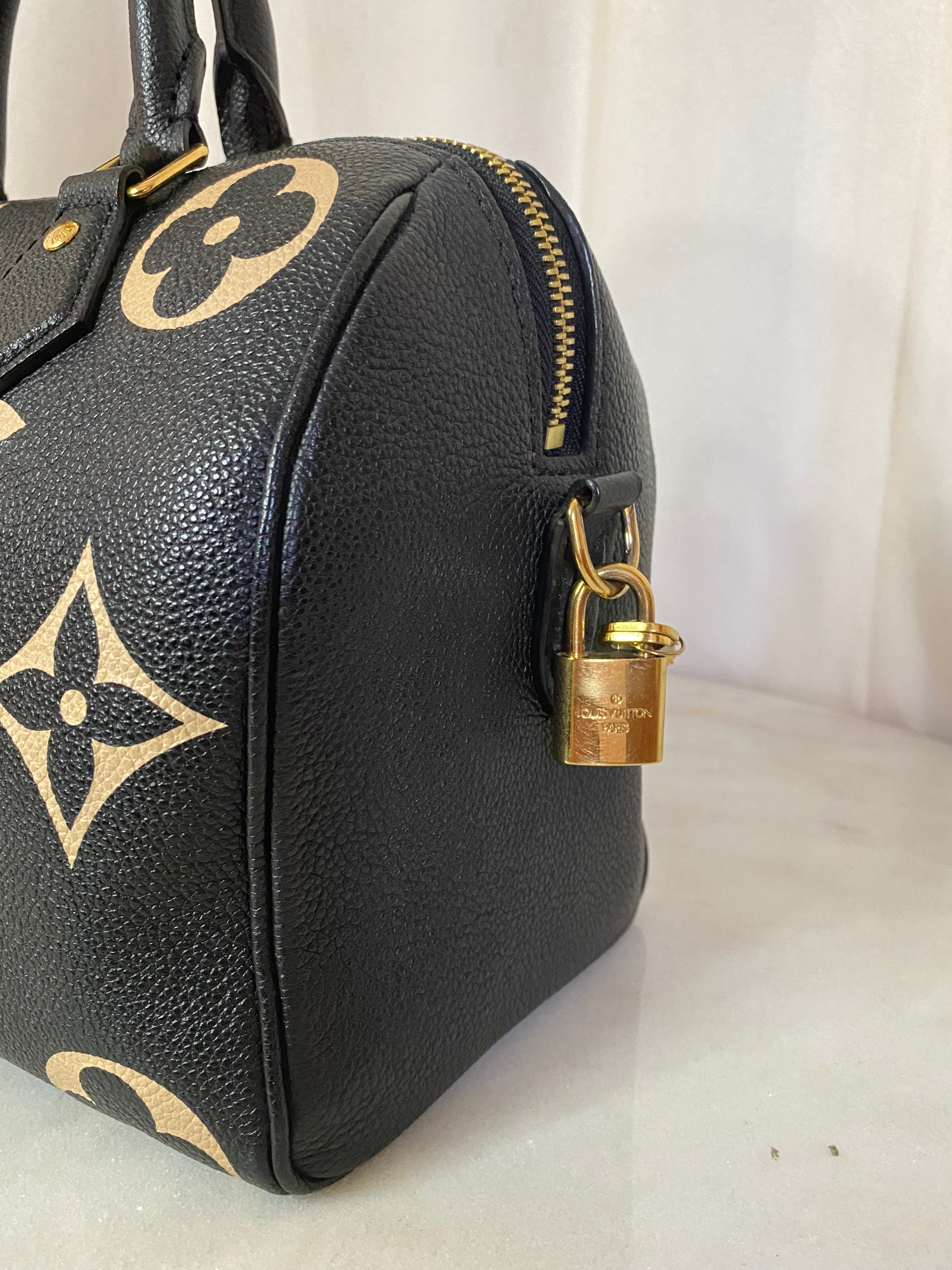 Louis Vuitton Bicolor Speedy Bandouliere 25 Bag