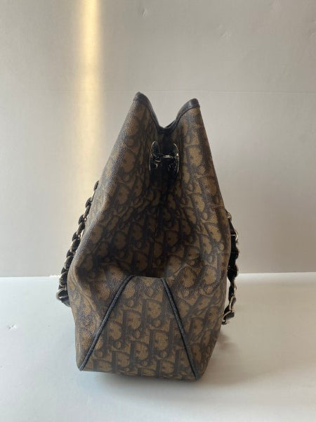 Christian Dior Brown Vintage Monogram Bag