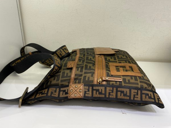 Fendi FF Brown Crossbody Bag