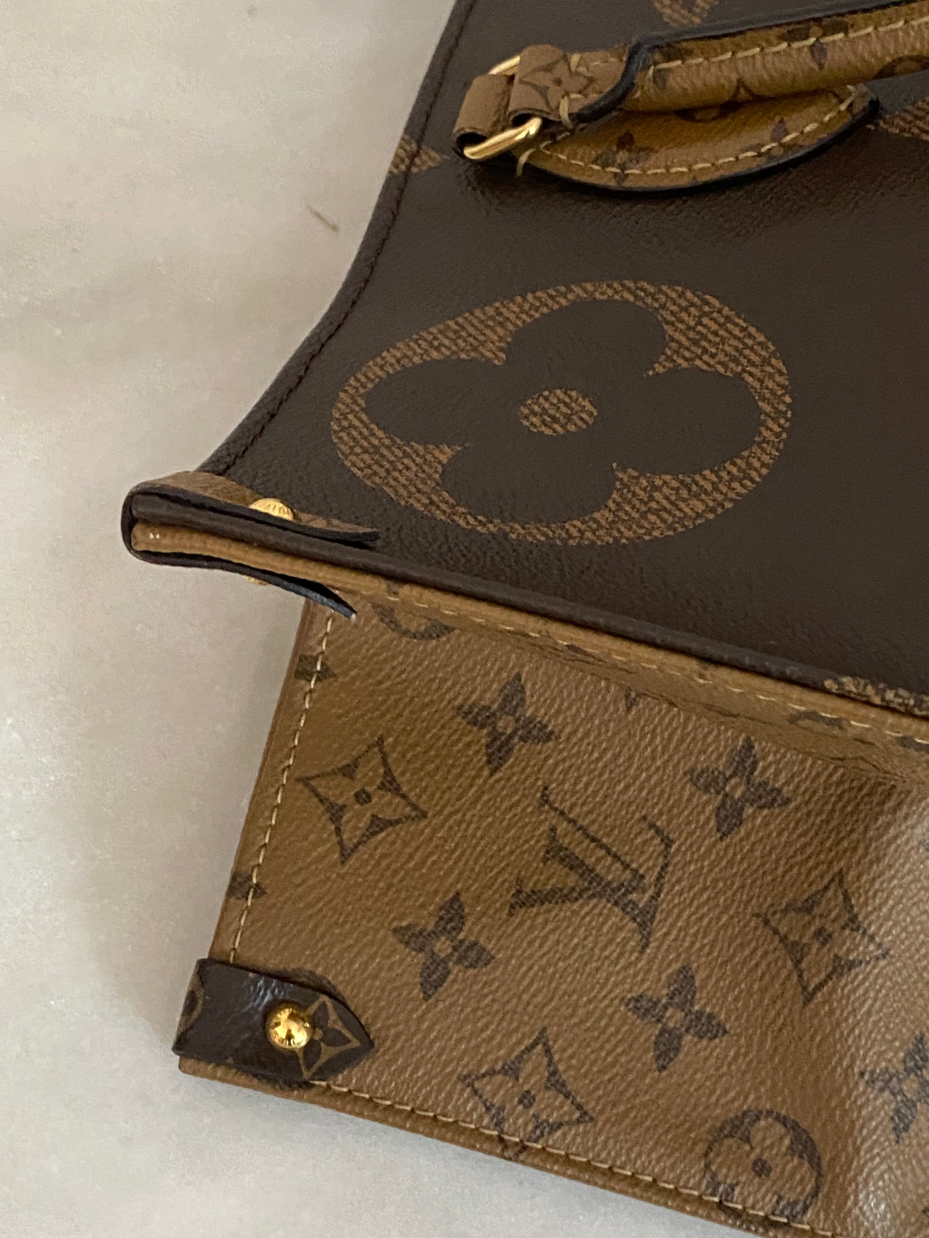 Louis Vuitton Monogram Reverse Onthego GM Bag