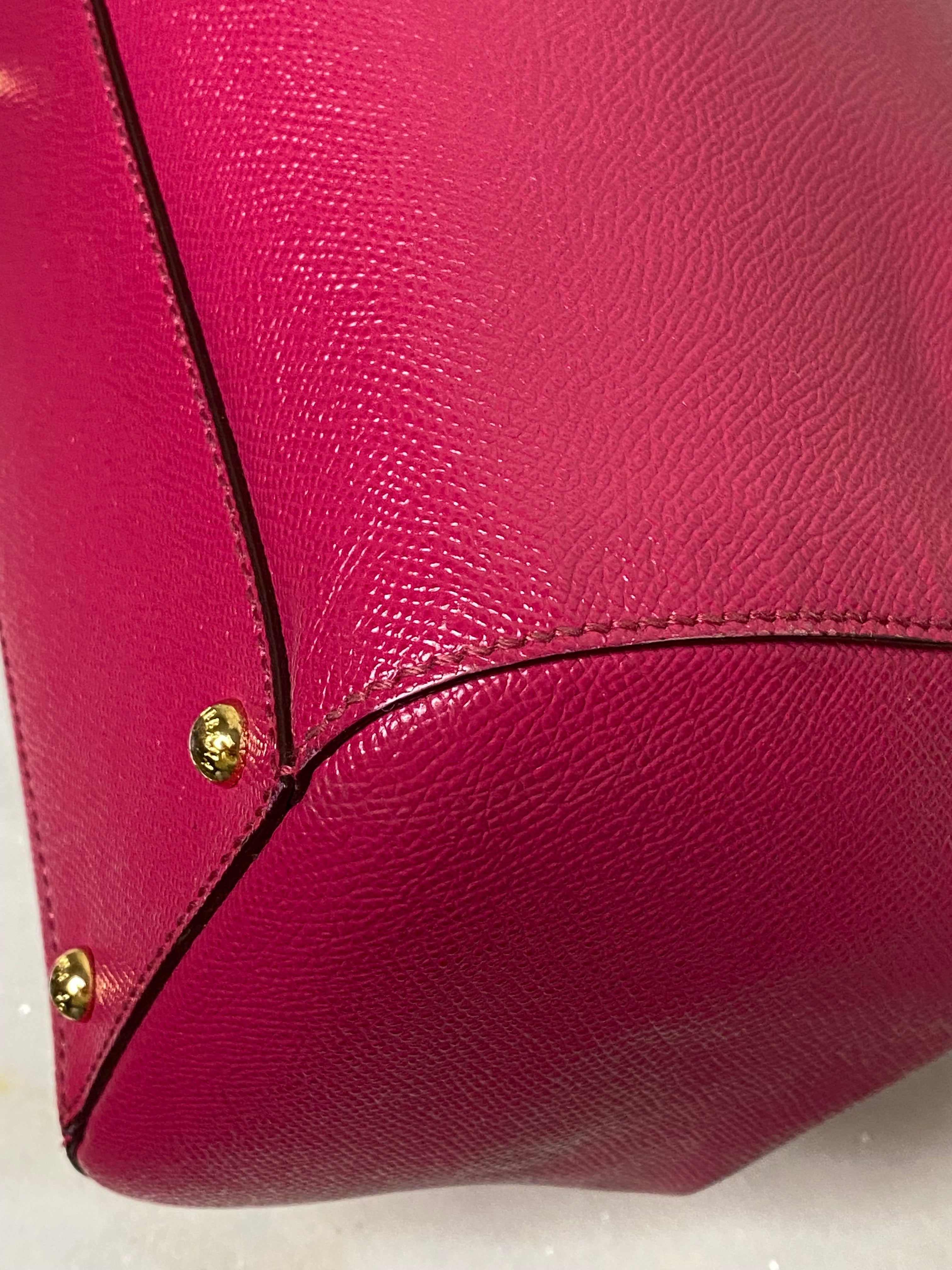 Dolce & Gabbana Hot Pink Sicily Large Bag