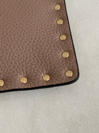 Valentino Nude Envelope Rockstud Pouch