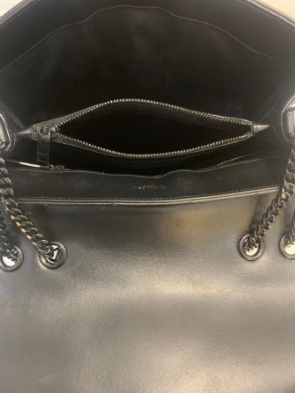 YSL Black Loulou Medium Bag