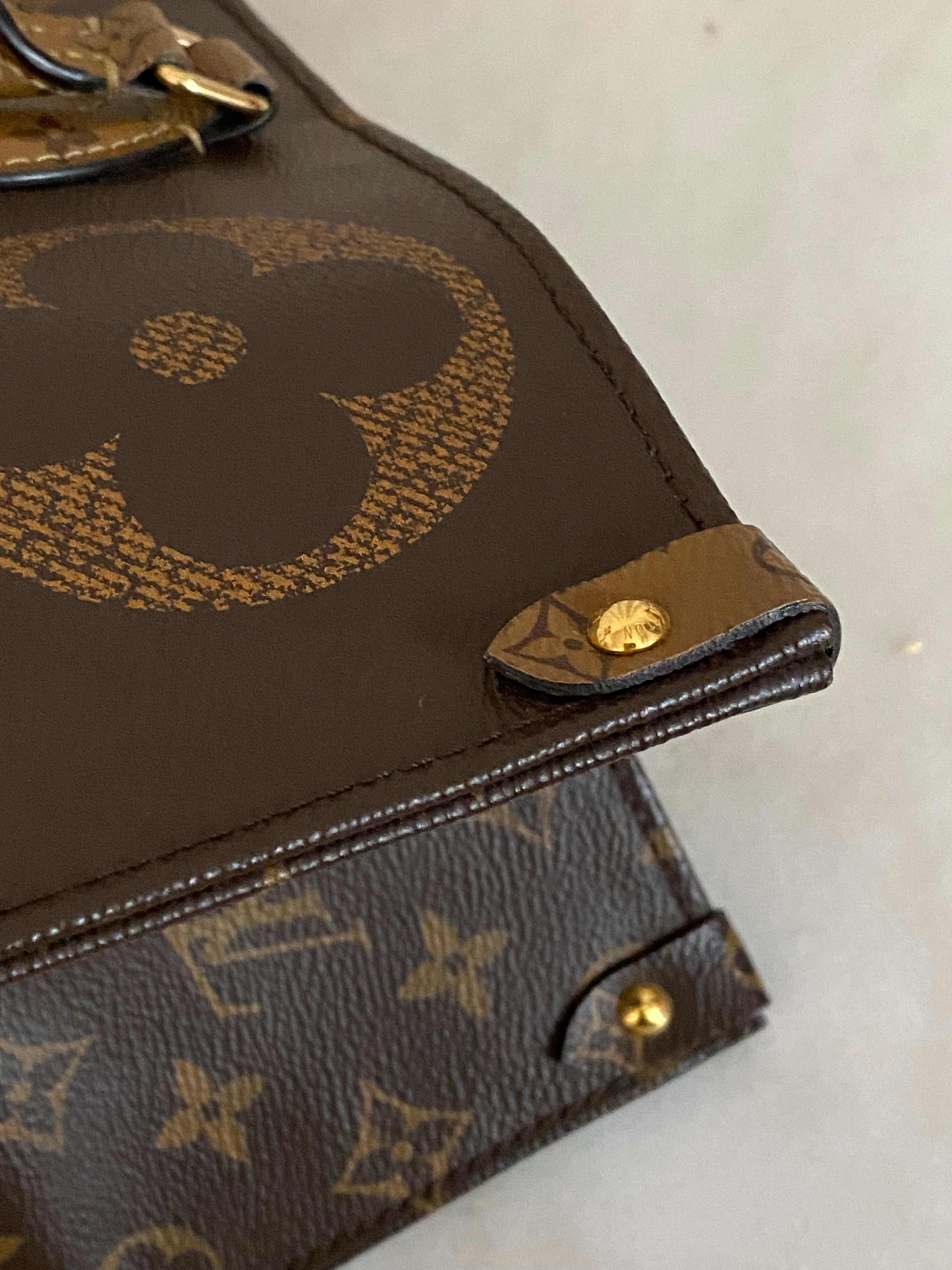 Louis Vuitton Monogram Reverse Onthego GM Bag