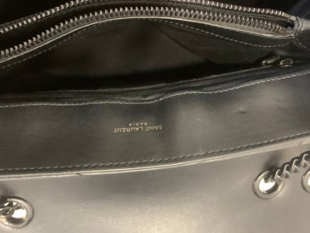 YSL Black Loulou Medium Bag