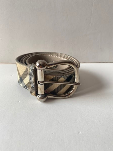 Burberry House Check Belt 40