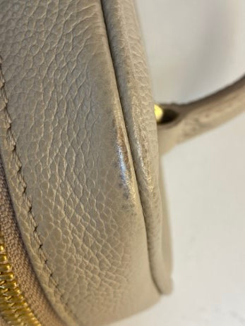 Louis Vuitton Beige Monogram Empreinte Giant Vanity PM Bag