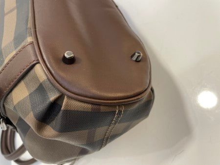 Burberry Smoked Check Shoulder Bag