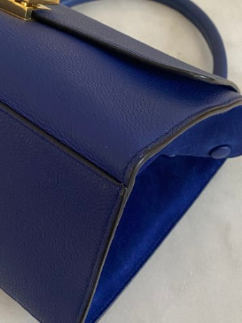 Celine Dark Blue Trapeze Bag