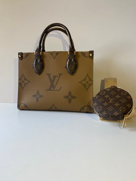 Louis Vuitton Monogram Reverse Onthego PM Bag