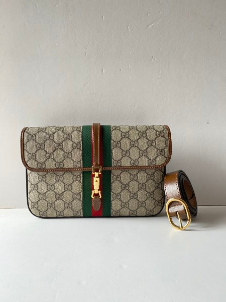 Gucci Bicolor Jackie 1961 Belt Bag