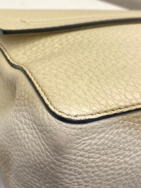 Valentino White V Ring Bag