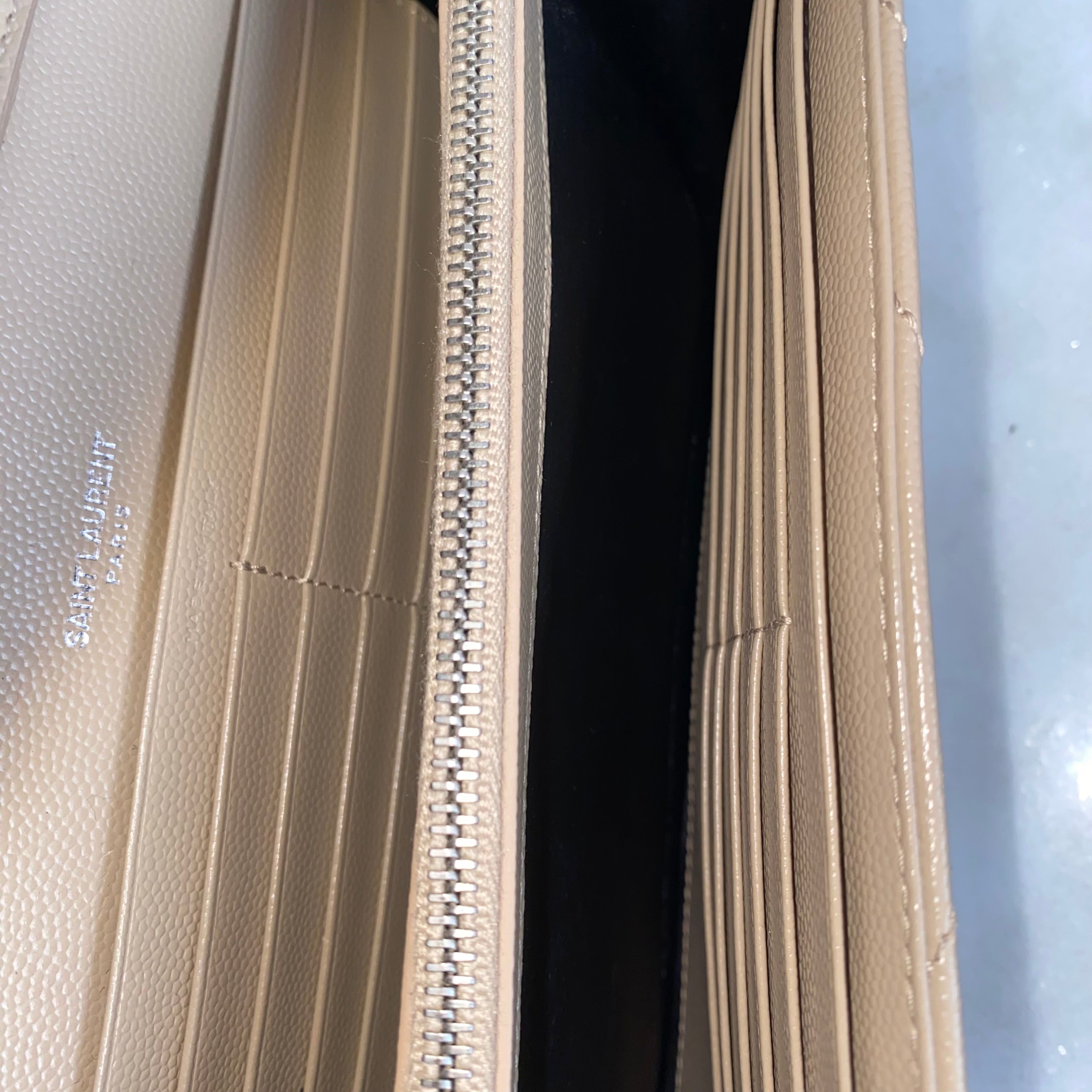 YSL Beige Cassandre WOC