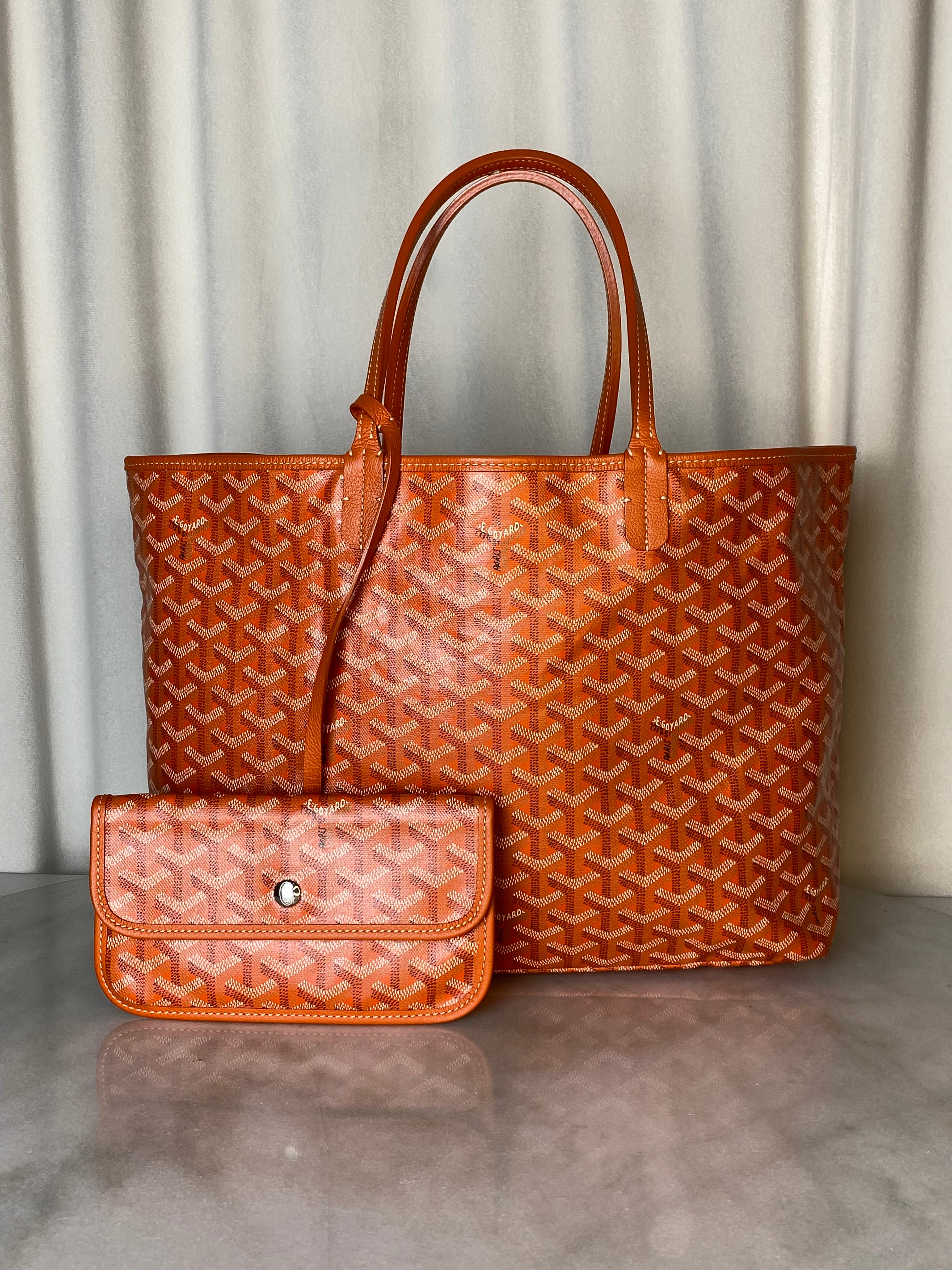 Goyard Orange Saint Louis PM Bag