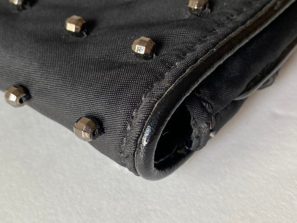 Givenchy Black Studded Clutch