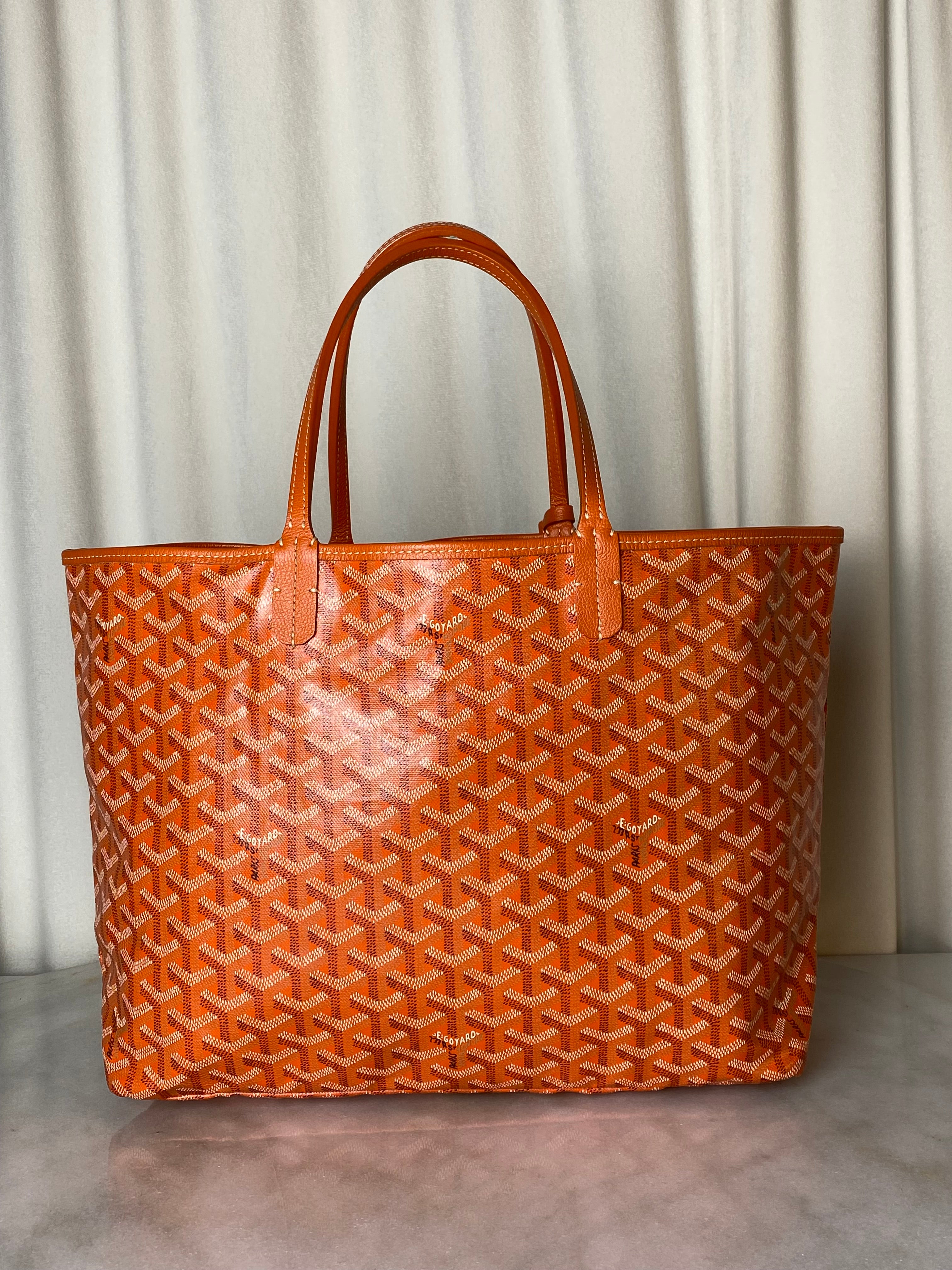 Goyard Orange Saint Louis PM Bag