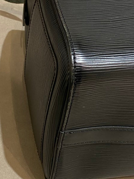 Louis Vuitton Noir Speedy 35 Bag