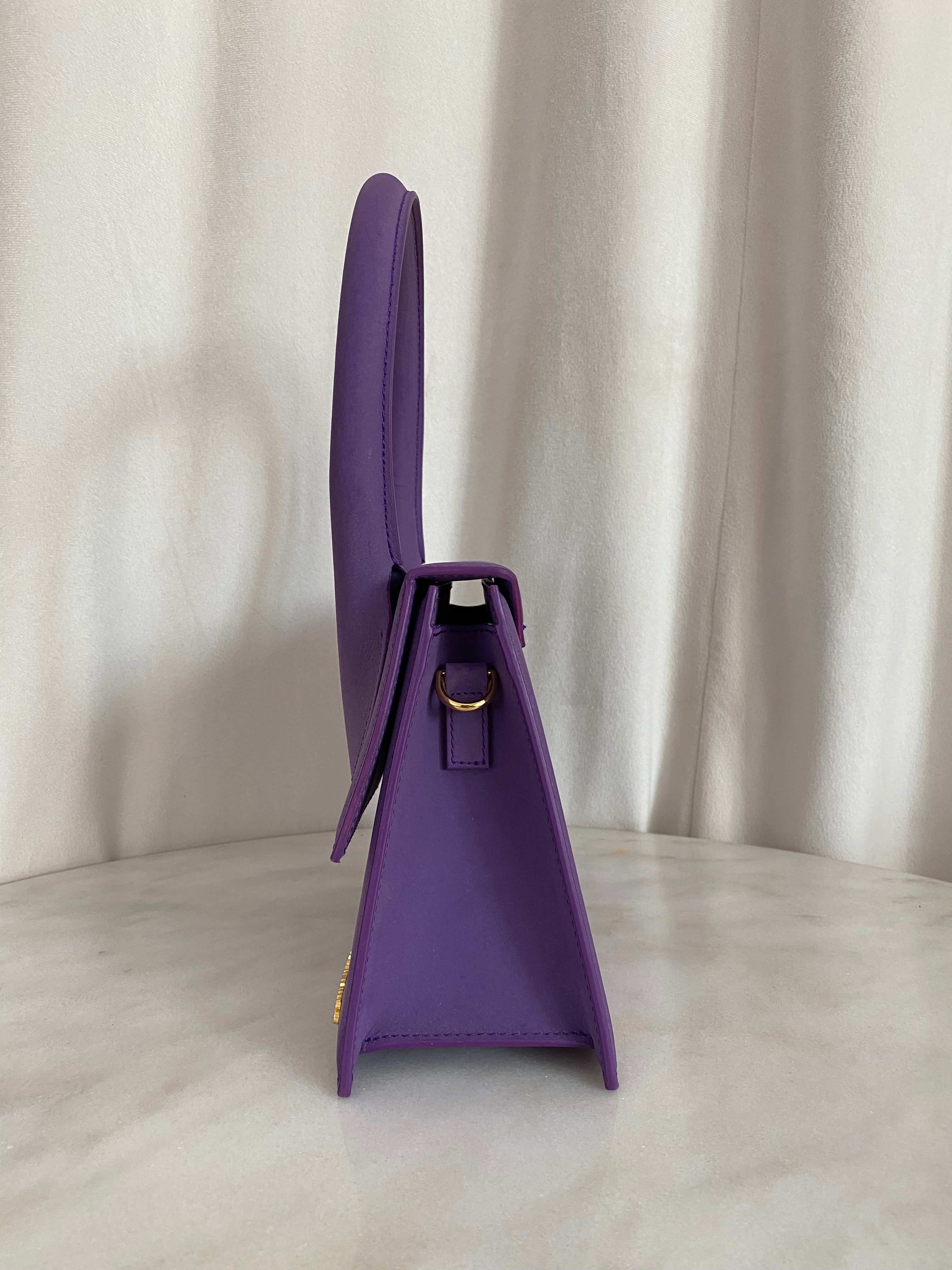 Jacquemus Purple Le Grand Chiquito Tote Bag