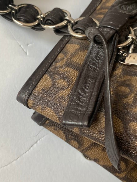 Christian Dior Brown Vintage Monogram Bag