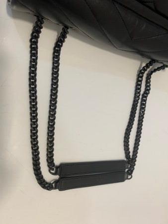 YSL Black Loulou Medium Bag