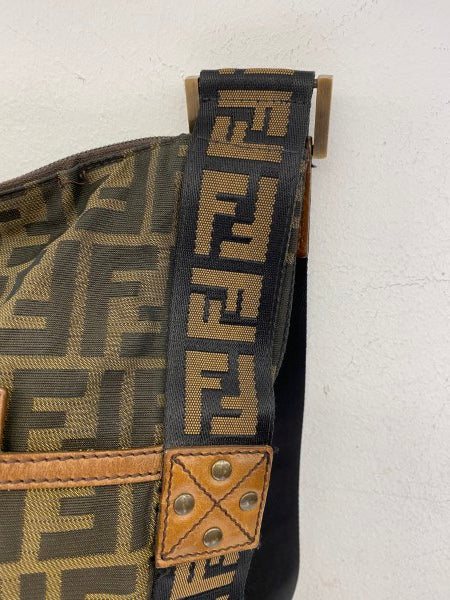 Fendi FF Brown Crossbody Bag