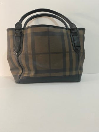 Burberry Smoked House Check Tote Bag