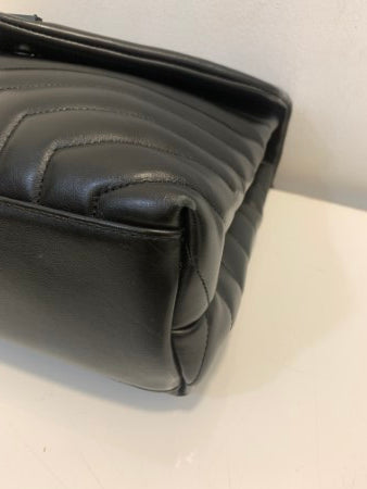 YSL Black Loulou Medium Bag