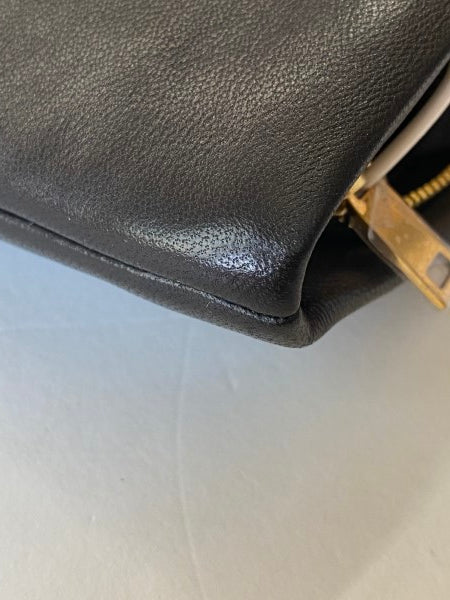 YSL Black Calypso Long Pouch