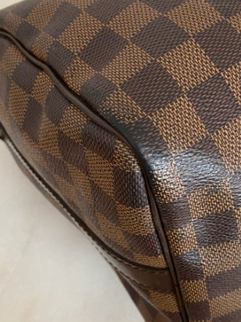 Louis Vuitton Damier Ebene Bandouliere Speedy 30 Bag